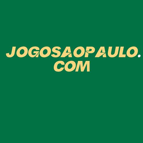 Logo da JOGOSAOPAULO